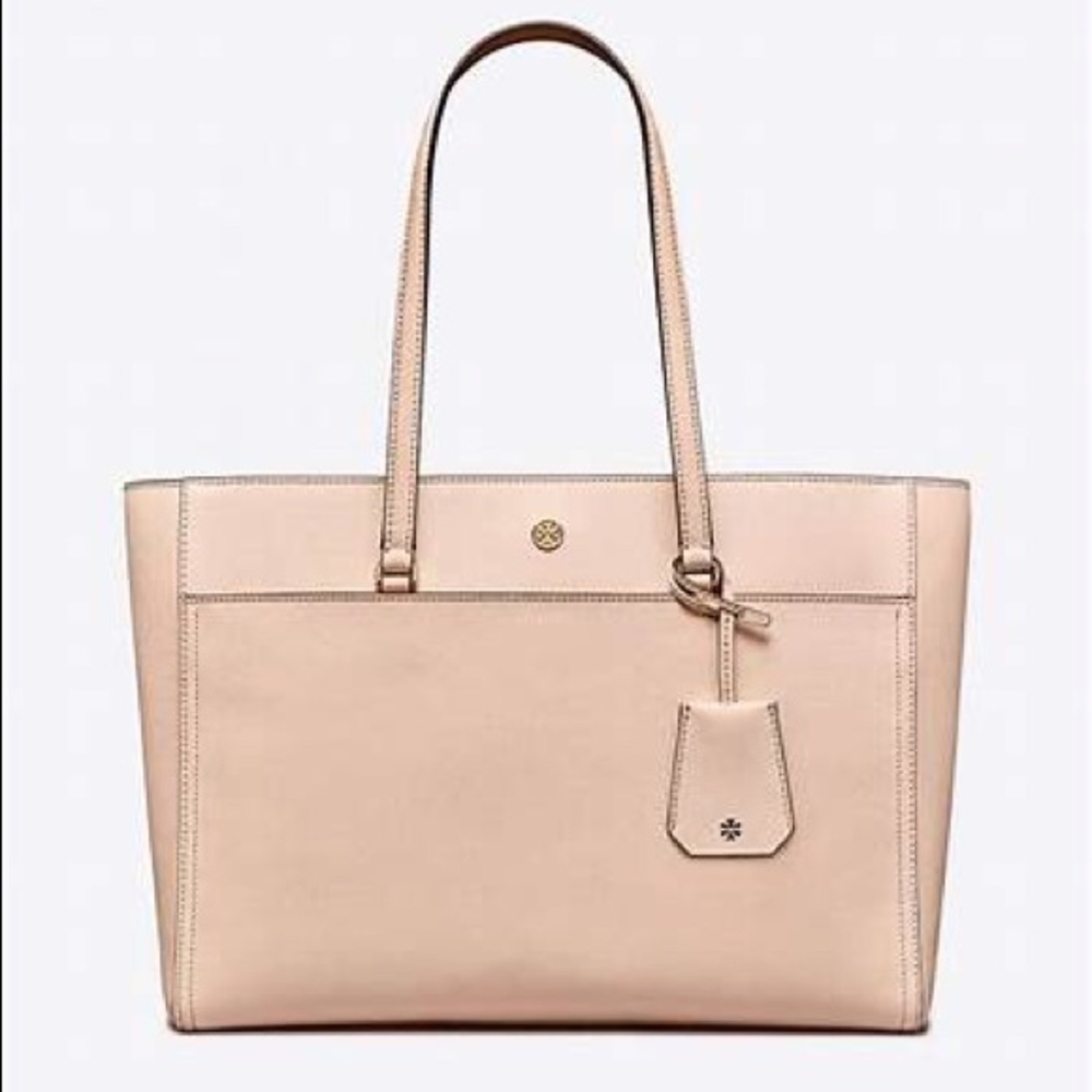 Like New Robinson Small Tote- Pale apricot